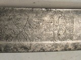 Massive Curved Engraved British Napoleonic Era Sword Sabre Mfg Dawes 1790's - 4 of 12