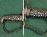 Massive Curved Engraved British Napoleonic Era Sword Sabre Mfg Dawes 1790's - 8 of 12