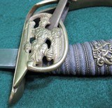 PRUSSIAN GERMAN EMPEROR WILHELM II WEYERSBERG SOLINGEN SWORD & SCABBARD - 4 of 13