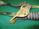 PRUSSIAN/GERMAN KING CHARLES I WURTTEMBERG WK&C SOLINGEN SWORD & SCABBARD - 12 of 17