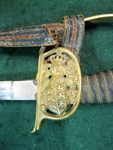 PRUSSIAN/GERMAN KING CHARLES I WURTTEMBERG WK&C SOLINGEN SWORD & SCABBARD - 3 of 17