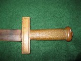 Antique Brass Handle Heavy Short Sword France German Prussia - 2 of 9