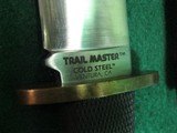 COLD STEEL Carbon V Trail Master Knife USA + Sheath, Box, Paper Work - 6 of 12
