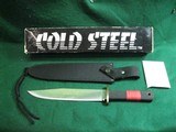 COLD STEEL Carbon V Trail Master Knife USA + Sheath, Box, Paper Work - 1 of 12