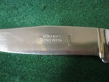 Near Mint Vintage Hoffritz German Deer Hoof Foot Knife With Sheath fixed blade - 3 of 8