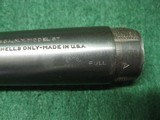 Ithaca Model 37 Featherlight 2 3/4, 12 Gauge Pump Shotgun Barrel w/ Poly Choke - 3 of 10