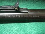 Remington 870 20" 20 Ga 2 3/4" Smoothbore Slug Barrel Home Defense Rifle Sights - 2 of 11