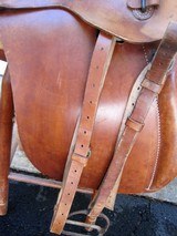 WWII Nazi Marked German Cavalry Saddle - 8 of 13