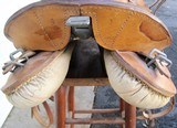 WWII Nazi Marked German Cavalry Saddle - 2 of 13