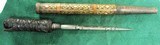 Afghanistan Dagger & Inlaid Scabbard - 2 of 8