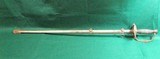 Relic Condition US Civil War Era Model 1860 Staff & Field Officer's Sword & Scabbard - 12 of 12