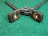 Civil war Era Blacksmith Made 44cal bullet Mold - 7 of 9