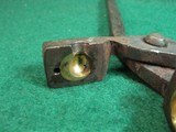 Civil war Era Blacksmith Made 44cal bullet Mold - 8 of 9