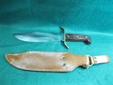 Near Mint WESTERN W49 BOWIE KNIFE 1979 (C) + ORG SHEATH Mked WESTERN - 6 of 12
