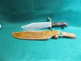 Near Mint WESTERN W49 BOWIE KNIFE 1979 (C) + ORG SHEATH Mked WESTERN - 5 of 12