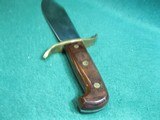 Near Mint WESTERN W49 BOWIE KNIFE 1979 (C) + ORG SHEATH Mked WESTERN - 12 of 12