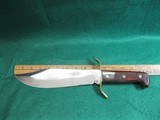 Near Mint WESTERN W49 BOWIE KNIFE 1979 (C) + ORG SHEATH Mked WESTERN - 10 of 12