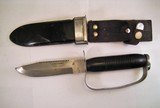 VINTAGE 1960s VIETNAM ERA US DIVERS VULCAN Dive Knife W SCABBARD Made IN JAPAN