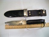 VINTAGE 1960s VIETNAM ERA US DIVERS VULCAN Dive Knife W SCABBARD Made IN JAPAN - 8 of 11