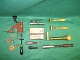 Antique Boxed Set of Bridgeport Gun Implement Co. Reloading Tools - 3 of 12
