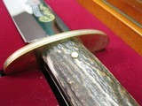 Limited Edition 170th Anniversary Bowie Knife Kissing Crane Robt Klass German - 10 of 12