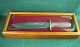 limited edition 170th anniversary bowie knife kissing crane robt klass german