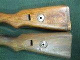 Two K98 WWII German Rifle Stocks - 2 of 12
