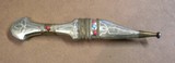 Two Arab Turkish Morocco Knives- 1 Dagger, 1 Folding - 5 of 10