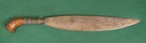 ANTIQUE VINTAGE PHILIPPINES Filipino MORO BARONG SWORD KNIFE #2 - 2 of 10