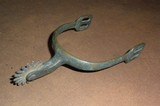 Dug Civil War CSA Brass Spur Square Neck Richmond - 2 of 8
