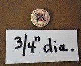 Two Rare Confederate Pins - Post Civil War / Home for Confederate Women Pinback - 3 of 6