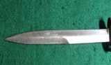 RARE ORIGINAL WW2 US MILITARY CASE FIGHTING KNIFE DAGGER AND LEATHER SHEATH - 7 of 7