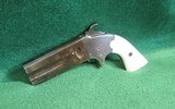 Muzzle Loading Black Powder Percussion Double Twist Barrel Replica 36cal Derringer Pistol - 2 of 12