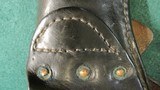Original Civil War Era Leather Flap Holster - Colt 1860 Army Revolver - 6 of 20