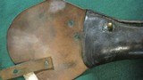 Original Civil War Era Leather Flap Holster - Colt 1860 Army Revolver - 9 of 20