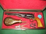 CASED Reproduction 1860 Army .44 Cal Black Powder Pistol Armi San Paolo, Brescia - 2 of 20