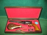 CASED Reproduction 1860 Army .44 Cal Black Powder Pistol Armi San Paolo, Brescia - 1 of 20