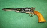 CASED Reproduction 1860 Army .44 Cal Black Powder Pistol Armi San Paolo, Brescia - 15 of 20