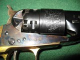 CASED Reproduction 1860 Army .44 Cal Black Powder Pistol Armi San Paolo, Brescia - 6 of 20