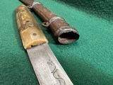 Antique Dagger Short Sword Turkish Moroccan Middle East - 13 of 16