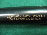 J.C. Higgins Model 20 Series Used 12GA. Barrel 28” 2 3/4” Full Choke - 2 of 12