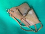 GERMAN WWII WALTHER P38 SHOULDER HOLSTER G.J. ENSINK & CO OHRDRUF - 1 of 11