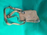 GERMAN WWII WALTHER P38 SHOULDER HOLSTER G.J. ENSINK & CO OHRDRUF - 8 of 11