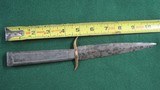 WWI Theater Made Dagger Knife dated 1914.15 - 3 of 11
