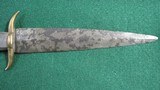 WWI Theater Made Dagger Knife dated 1914.15 - 5 of 11