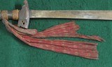 Antique Filipino Philippines Kampilan Sword & Scabbard - 3 of 20