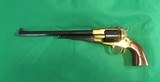 Pietta 1858 Bison Black Powder Revolver 44 Caliber 12