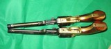 Pair 1860 Army 44cal ASM ARMI SAN MARCO Reproduction Percussion Pistols Italy - 7 of 9