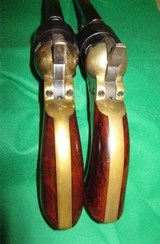 Pair 1860 Army 44cal ASM ARMI SAN MARCO Reproduction Percussion Pistols Italy - 9 of 9