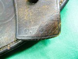Pre-WWI US Army .38 Double Action Revolver Holster Rock Island Arsenal 1905 - 6 of 14